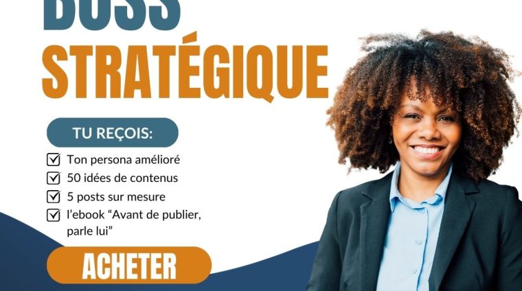 flyer Boss stratégique flyer Boss stratégique
